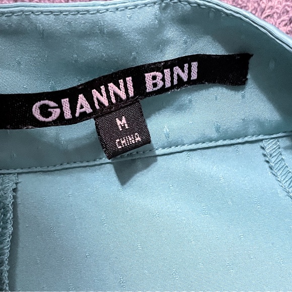 Gianni Binni Sleeveless Ruffled Pleated Business Professional Blouse Size M - Picture 2 of 11